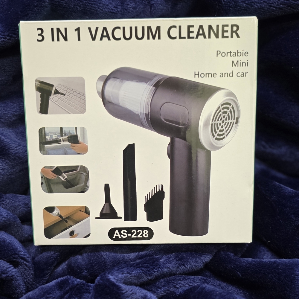 3 in 1 Portable Vacuum Cleaner